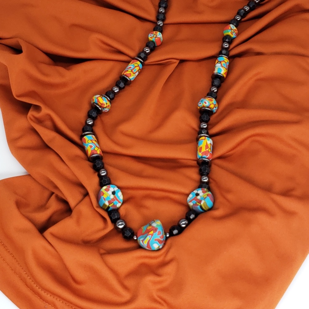 Handmade Beaded Necklace - Picture 7 of 11